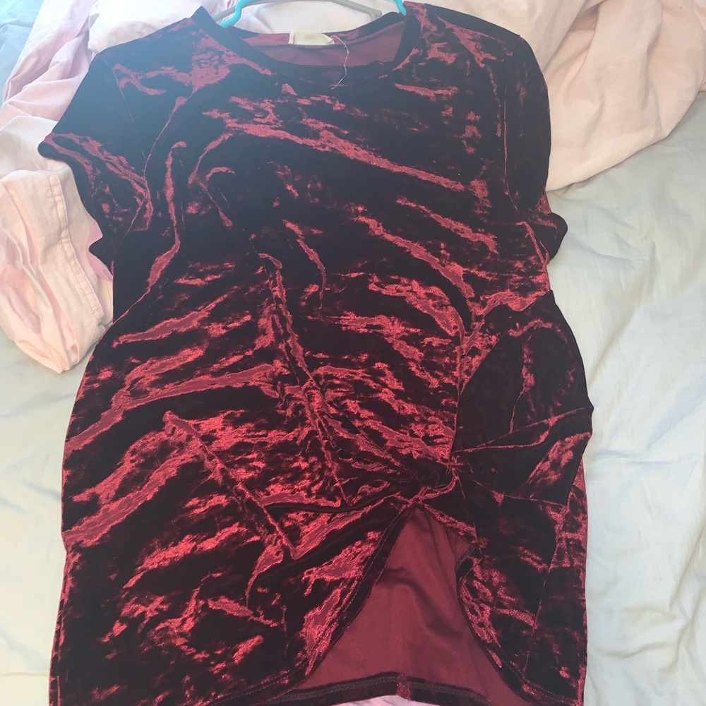 Velvet boutique top